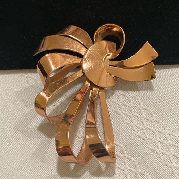 Vintage 1940’s Coro Craft Sterling Brooch - Picture 2 of 9